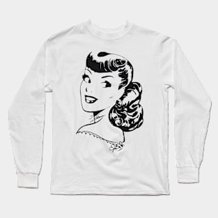 Vintage Babe Long Sleeve T-Shirt